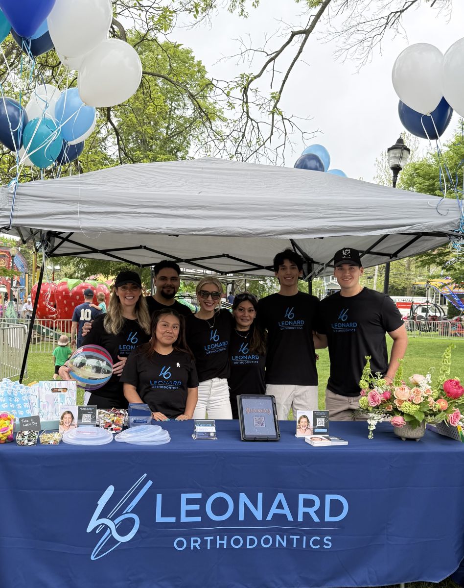 The Leonard Orthodontics Team at Clown Town 2025